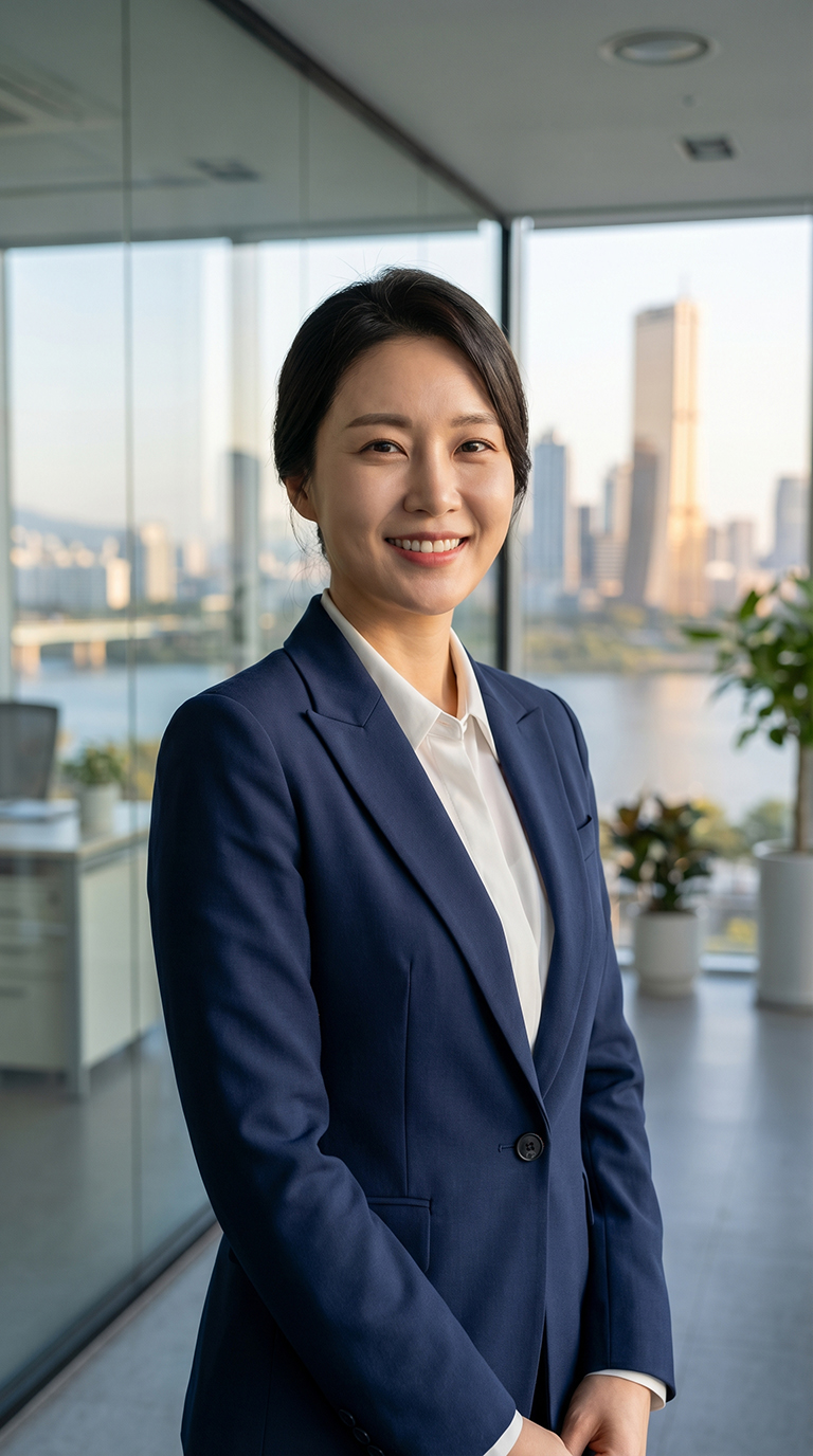 V비즈링 통화 대기 화면에 표시되는 홍보 영상 예시